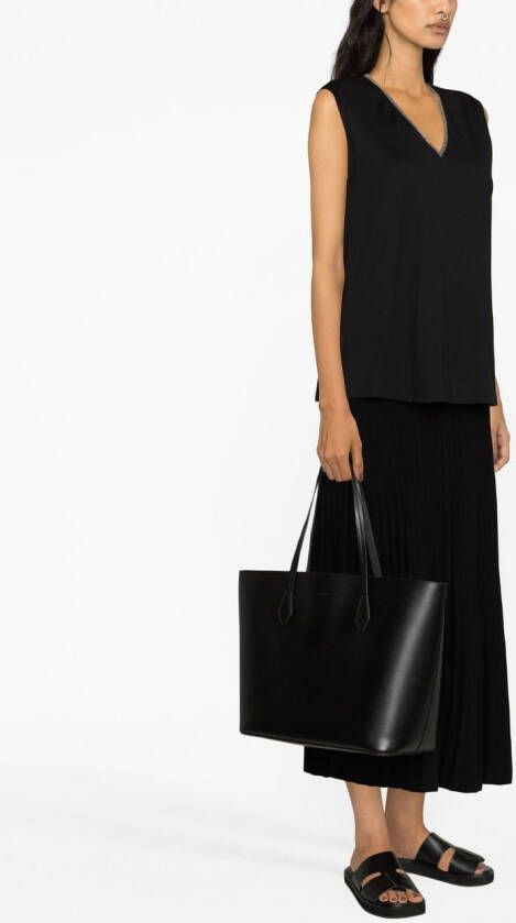 Fabiana Filippi Verfraaide tanktop Zwart
