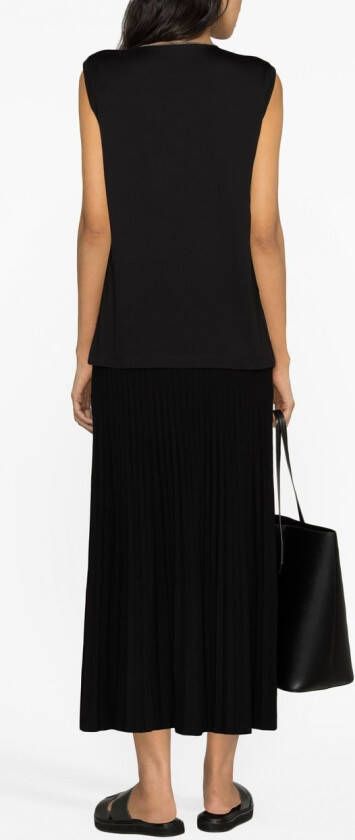 Fabiana Filippi Verfraaide tanktop Zwart