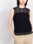 Fabiana Filippi Mouwloze top Blauw - Thumbnail 5