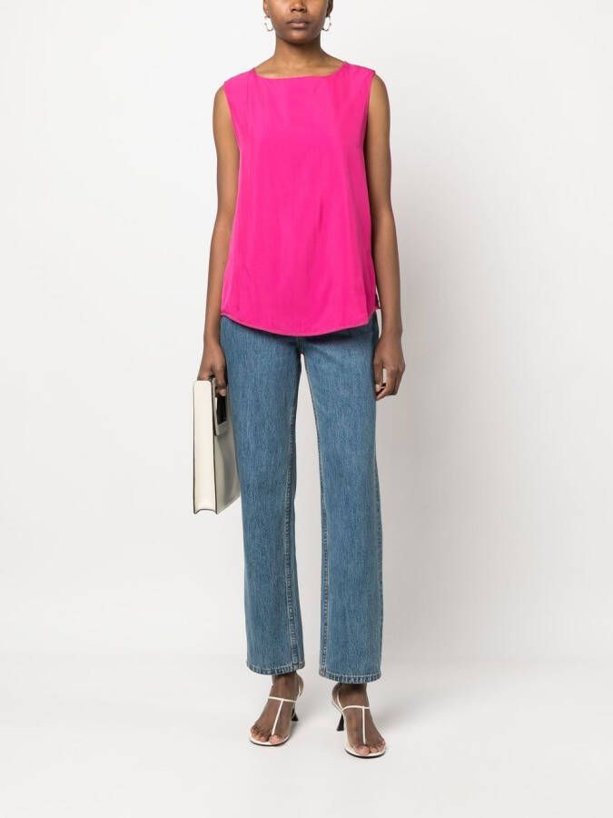 Fabiana Filippi Mouwloze top Roze