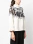 Fabiana Filippi Opengebreide trui Beige - Thumbnail 3