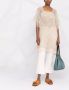 Fabiana Filippi Opengebreide trui Beige - Thumbnail 2