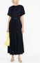 Fabiana Filippi Geplooide midi-jurk Blauw - Thumbnail 2