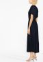 Fabiana Filippi Geplooide midi-jurk Blauw - Thumbnail 4