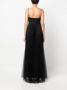Fabiana Filippi Geplooide maxi-jurk Zwart - Thumbnail 4