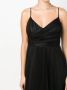 Fabiana Filippi Geplooide maxi-jurk Zwart - Thumbnail 5