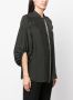 Fabiana Filippi Blouse verfraaid met stras Groen - Thumbnail 3