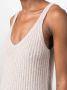 Fabiana Filippi Ribgebreide tanktop Beige - Thumbnail 5