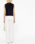 Fabiana Filippi Geribbelde top Blauw - Thumbnail 4