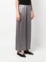 Fabiana Filippi Satijnen broek Grijs - Thumbnail 3