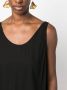 Fabiana Filippi Mouwloze blouse Zwart - Thumbnail 5