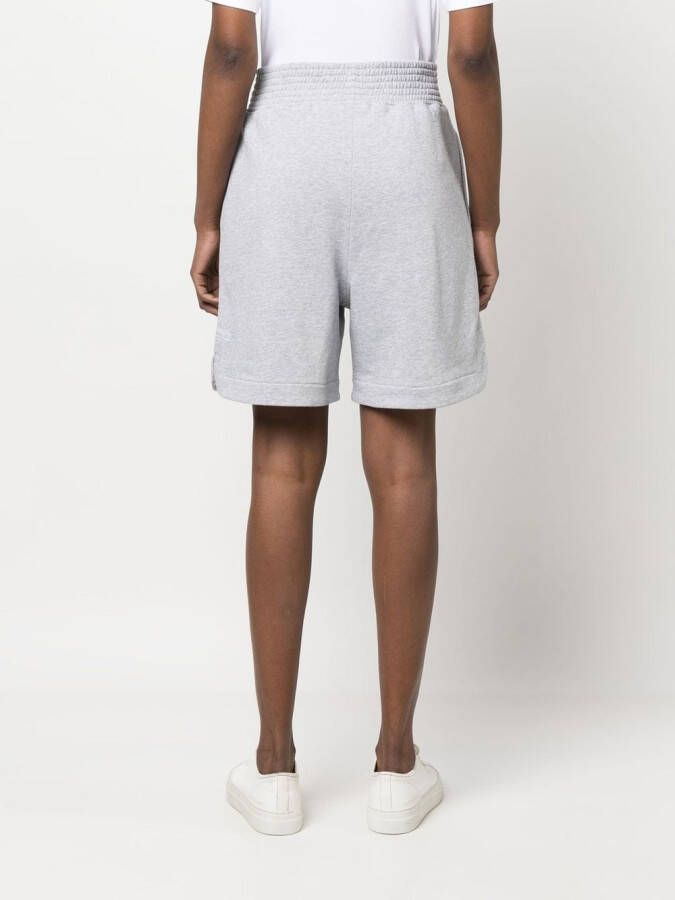 Fabiana Filippi Shorts met gesmockte taille Grijs