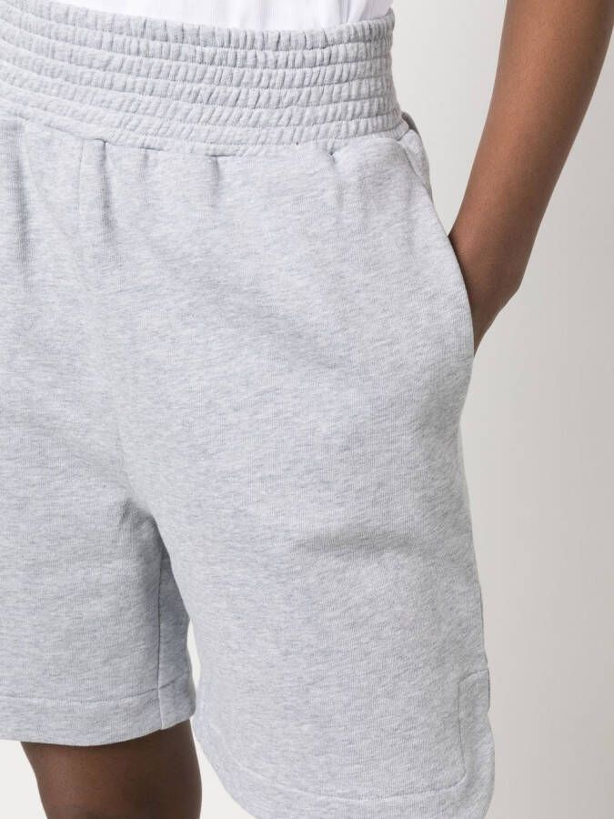 Fabiana Filippi Shorts met gesmockte taille Grijs