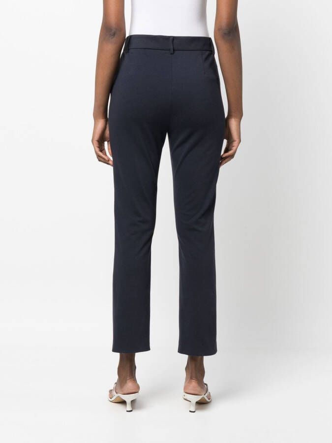 Fabiana Filippi Slim-fit broek Blauw