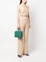 Fabiana Filippi Leren shopper Groen - Thumbnail 2