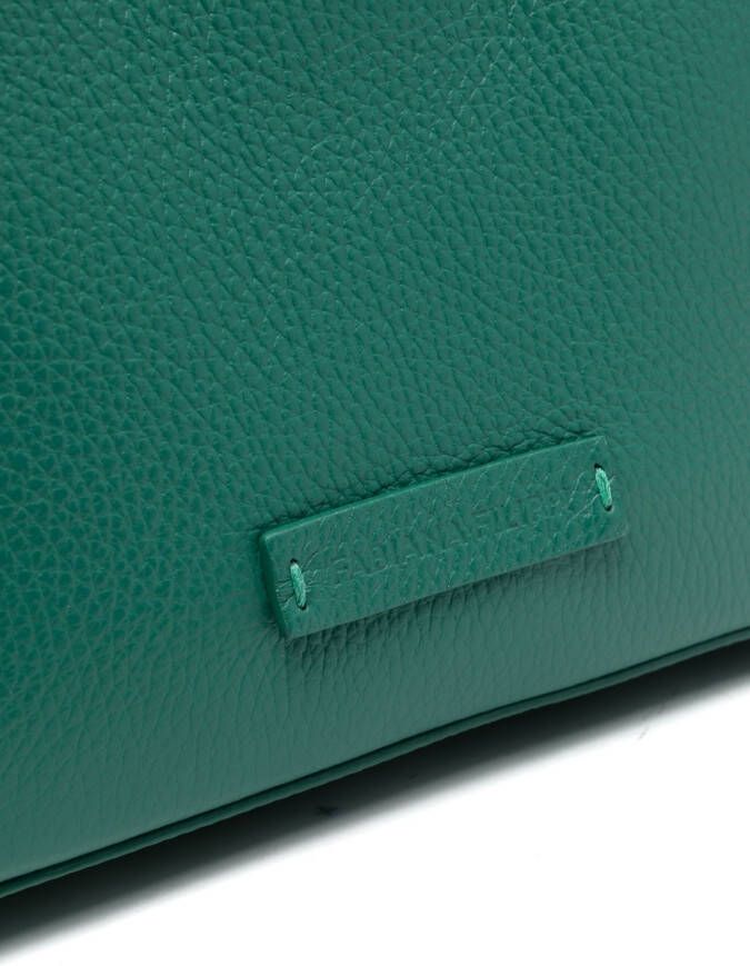 Fabiana Filippi Leren shopper Groen