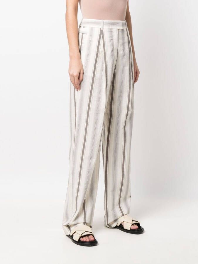 Fabiana Filippi Straight broek Beige