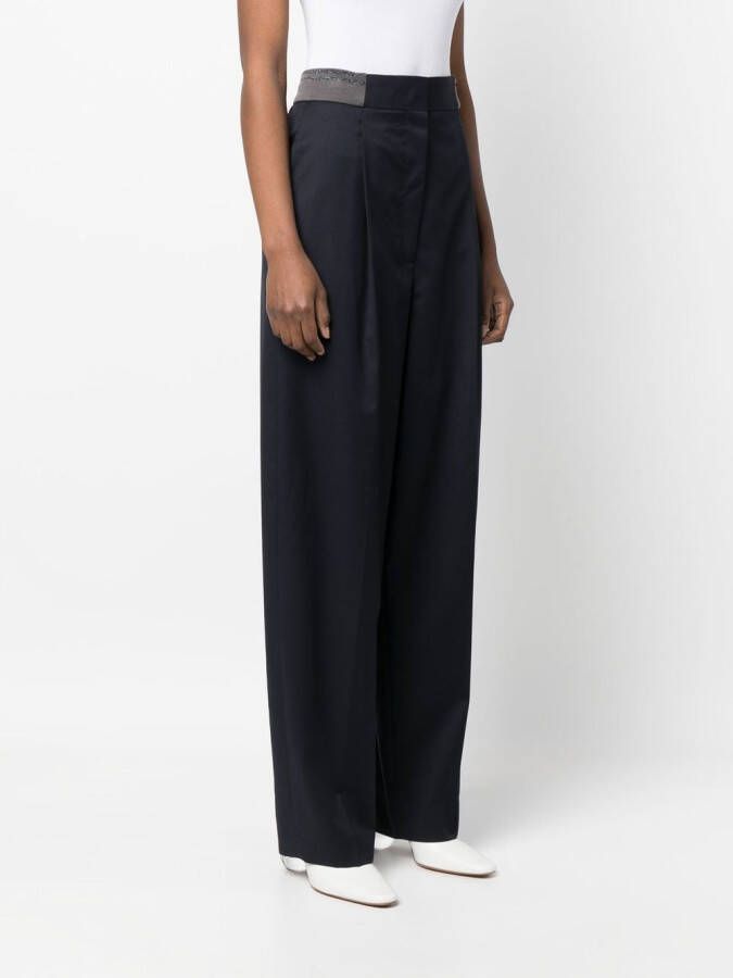 Fabiana Filippi Straight broek Blauw