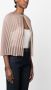 Fabiana Filippi Geplooide cape Beige - Thumbnail 3