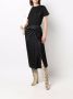 Fabiana Filippi T-shirt met borstzak Zwart - Thumbnail 2