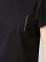 Fabiana Filippi T-shirt met borstzak Zwart - Thumbnail 5
