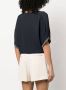 Fabiana Filippi T-shirt met kralen afwerking Blauw - Thumbnail 4