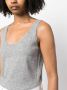 Fabiana Filippi Tanktop met ronde hals Grijs - Thumbnail 5