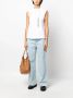Fabiana Filippi Tanktop met trekkoord Wit - Thumbnail 1