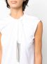 Fabiana Filippi Tanktop met trekkoord Wit - Thumbnail 4