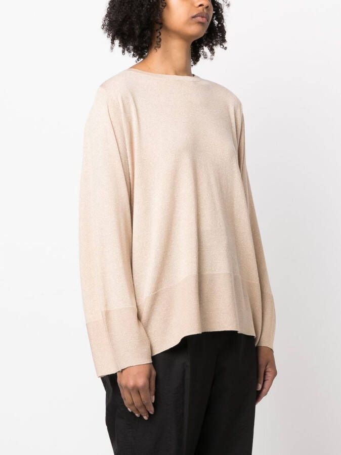 Fabiana Filippi Trui met boothals Beige
