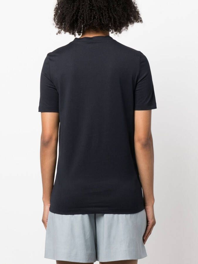 Fabiana Filippi Trui met ronde hals Blauw