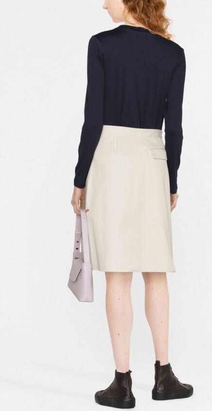 Fabiana Filippi Trui met ronde hals Blauw