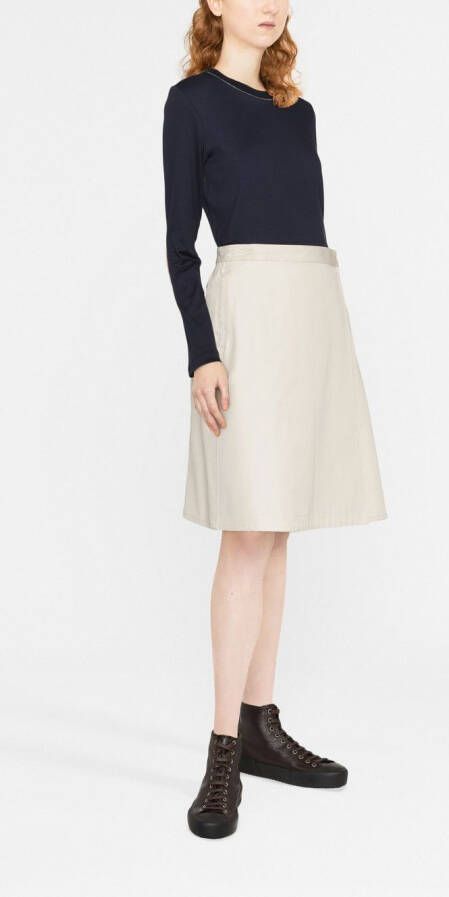 Fabiana Filippi Trui met ronde hals Blauw