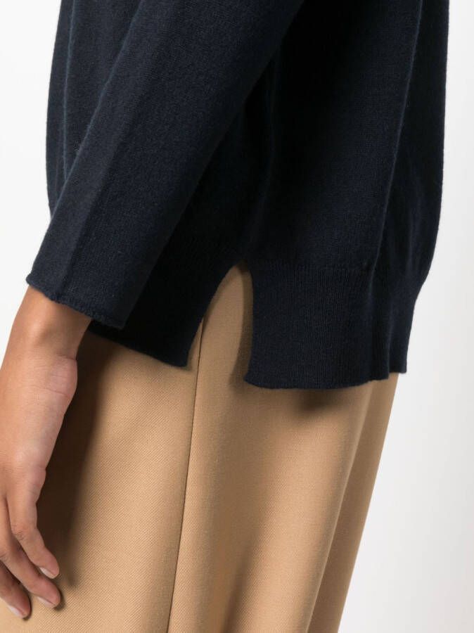 Fabiana Filippi Sweater met ronde hals Blauw