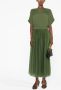 Fabiana Filippi Tulen midi-rok Groen - Thumbnail 2