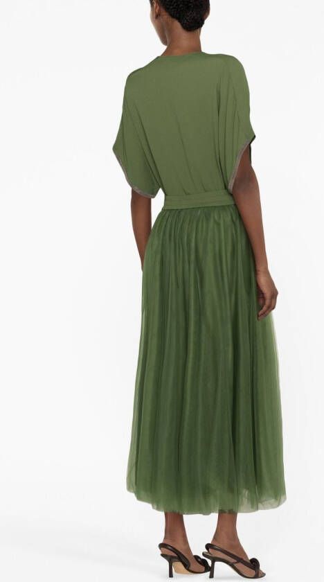 Fabiana Filippi Tulen midi-rok Groen