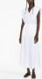 Fabiana Filippi Maxi-jurk met korte mouwen Wit - Thumbnail 3