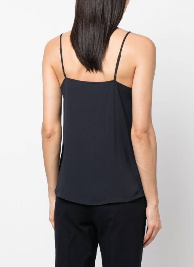 Fabiana Filippi Top met V-hals Blauw