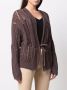Fabiana Filippi Vest met pailletten Bruin - Thumbnail 3