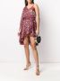Faith Connexion Metallic jurk Rood - Thumbnail 2