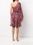 Faith Connexion Metallic jurk Rood - Thumbnail 4