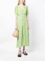 Faithfull the Brand Jurk met bloemenprint Groen - Thumbnail 2