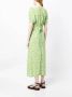 Faithfull the Brand Jurk met bloemenprint Groen - Thumbnail 4