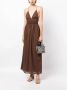 Faithfull the Brand Mouwloze maxi-jurk Bruin - Thumbnail 2