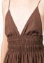 Faithfull the Brand Mouwloze maxi-jurk Bruin - Thumbnail 5