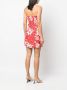 Faithfull the Brand Mini-jurk met bloemenprint Rood - Thumbnail 4