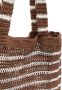 Faithfull the Brand Gestreepte shopper Bruin - Thumbnail 4