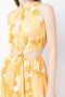 Faithfull the Brand Jurk met uitgesneden detail Geel - Thumbnail 5