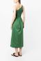 Faithfull the Brand Asymmetrische jurk Groen - Thumbnail 4