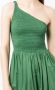 Faithfull the Brand Asymmetrische jurk Groen - Thumbnail 5